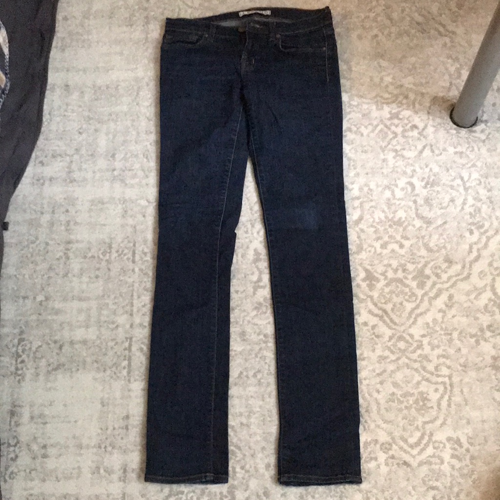 J Brand Straight Leg Premium Denim Size 27 In Euc